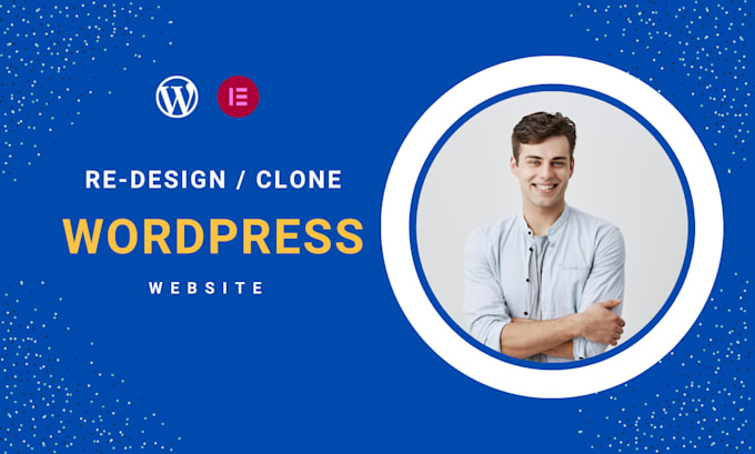 design, clone, duplicate or replicate a professional wordpress website elementor