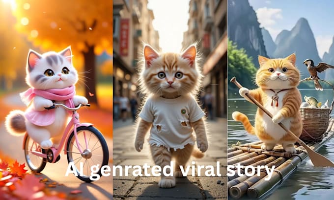 create ai cat videos and animal shorts for your social media