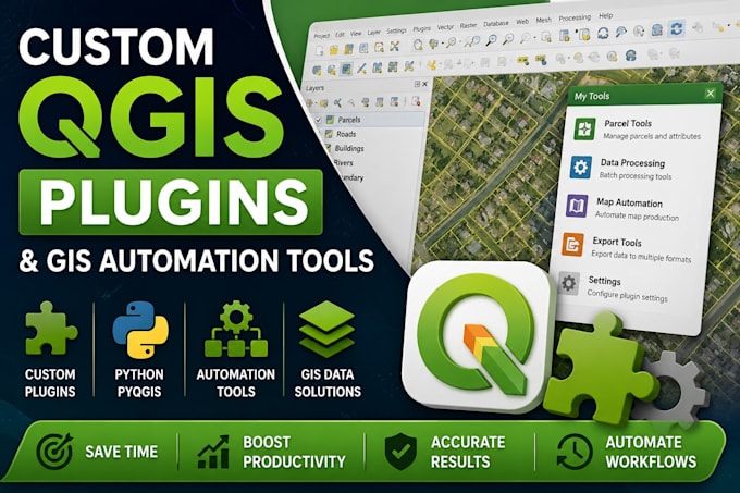 develop qgis plugins and autocad using python
