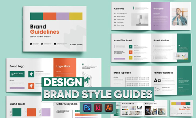 Design brand identity, logo, kit and complete style guidelines by ...