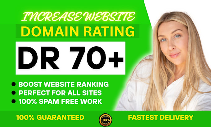 boost increase ahrefs DR domain rating