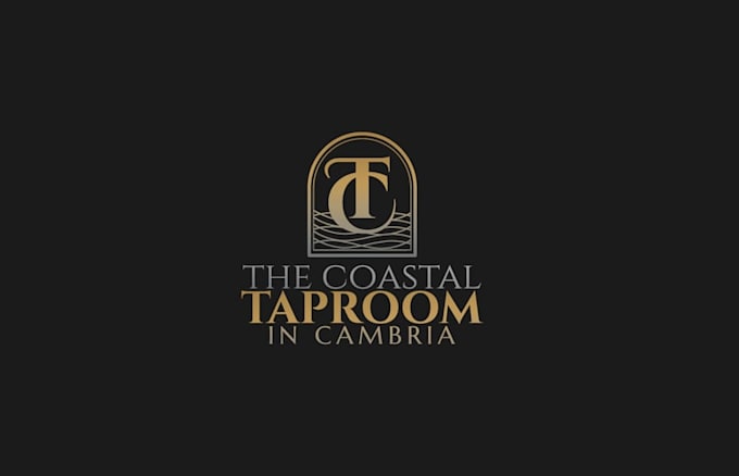 design unique coastal taproom logo