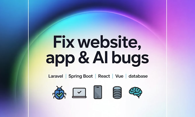 fix bugs and errors in your ai vibe coded website or app