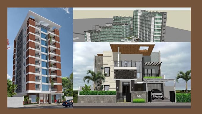 3d Renders Building Example Design 3d building models renderings photorealistic interior exterior ...