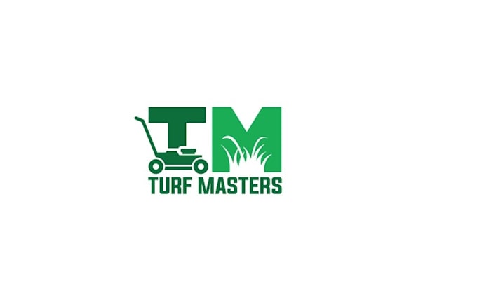 design professional lawn service business logo