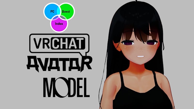Fix edit upload 3d vrchat avatar character model upload pc quest furry ...