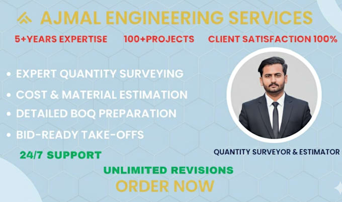 do quantity takeoff, material takeoff and estimation as a quantity survey