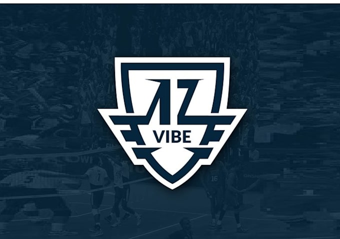 design high quality volleyball team logo