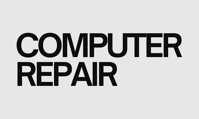 do computer repair service and computer fixing to fix your computer