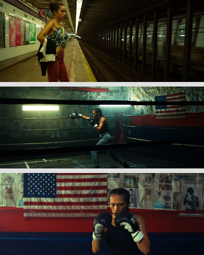 color grade and color correct as a colorist