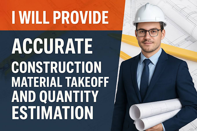 do material takeoff and cost estimation for your construction project