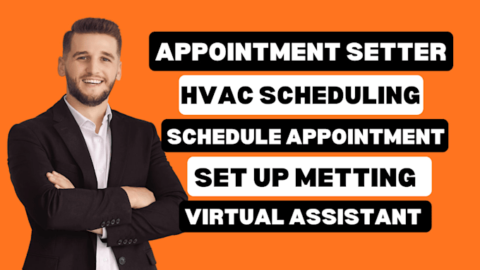 be a professional appointment setter and hvac scheduling virtual assistant USA
