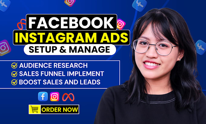 setup high converting facebook, instagram or meta ads for leads and sales