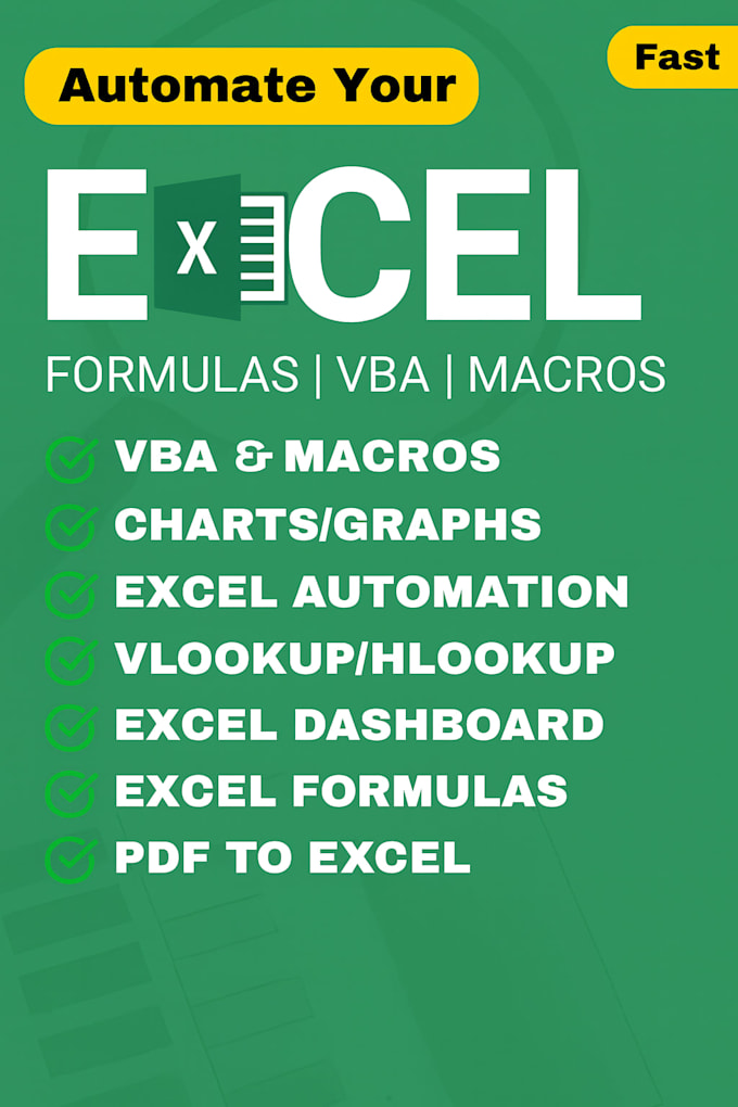 design dynamic excel dashboards with advanced formulas, macros, and vba