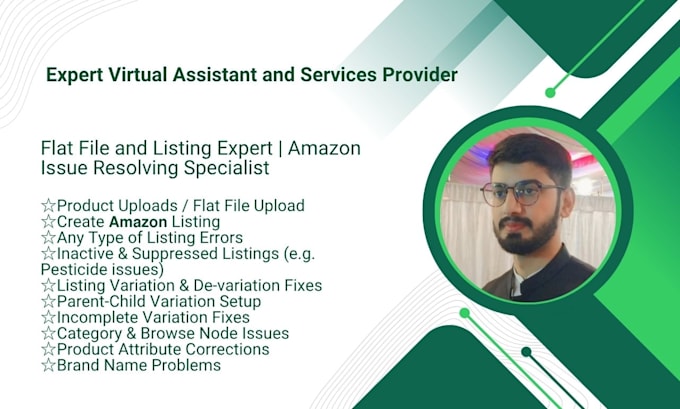 create amazon product listing or variation and fix issues