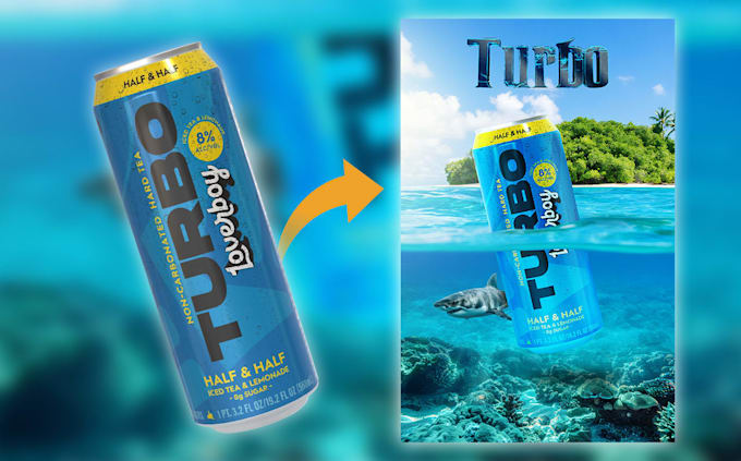 do product manipulation ads and event poster design