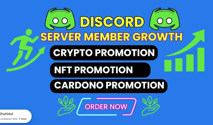 Discord Auto Promotion Do advertise your discord server member growth by Macmillan76 | Fiverr
