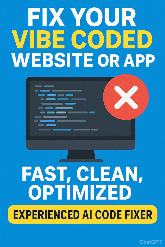 Risolvi errori e bug nel tuo sito web o app replit scritto in vibe ...