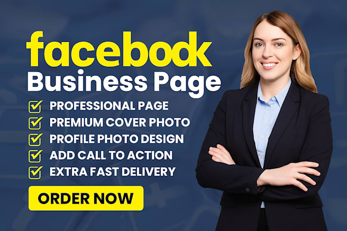create modern facebook business page