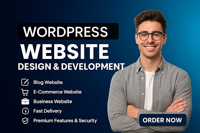 design , develop creative wordpress website with astra theme