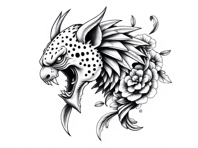 professional realism  tattoo design