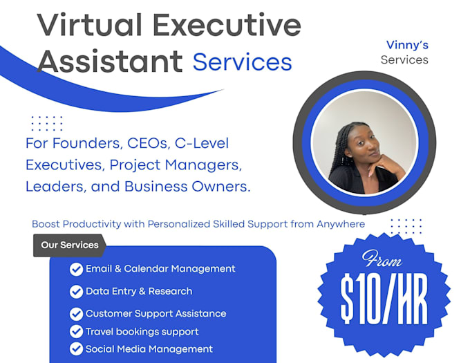 boost your productivity with personalized virtual assistance