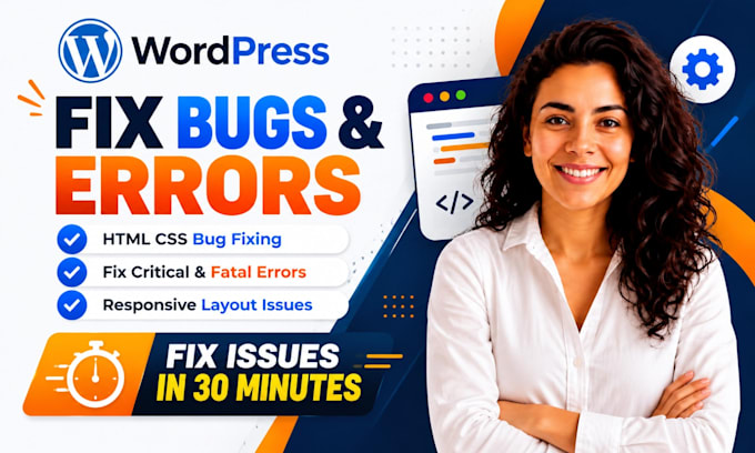 fix wordpress issues, wordpress bug fix, fix wordpress errors, woocommerce fix