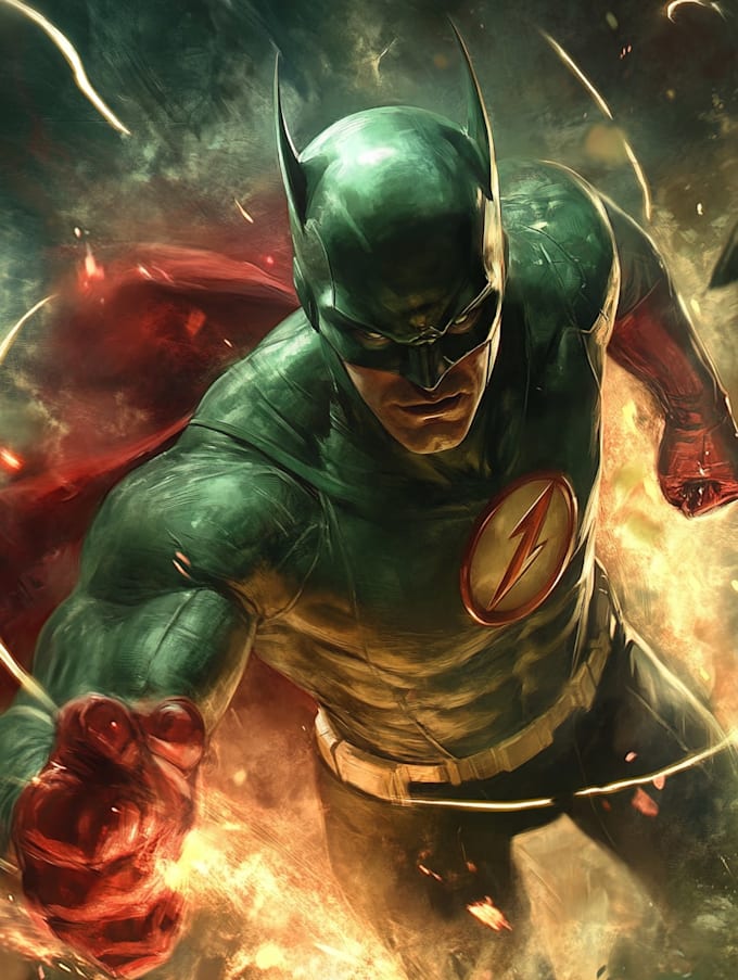 do a superhero comic