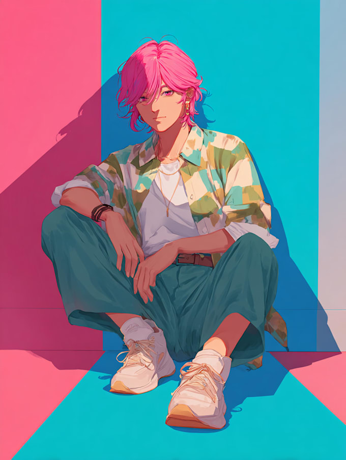 draw anime character for you