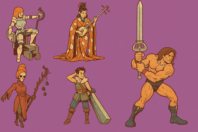 Pixel art comic lofi loop animated gif, assets, characters for intros ...
