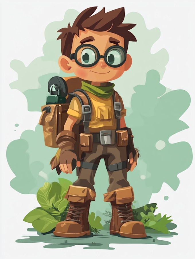 create 2d game character or 2d game character