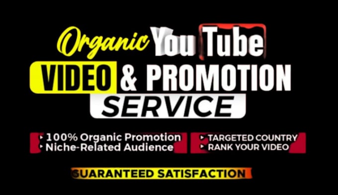 do organic youtube video promotion increase audience