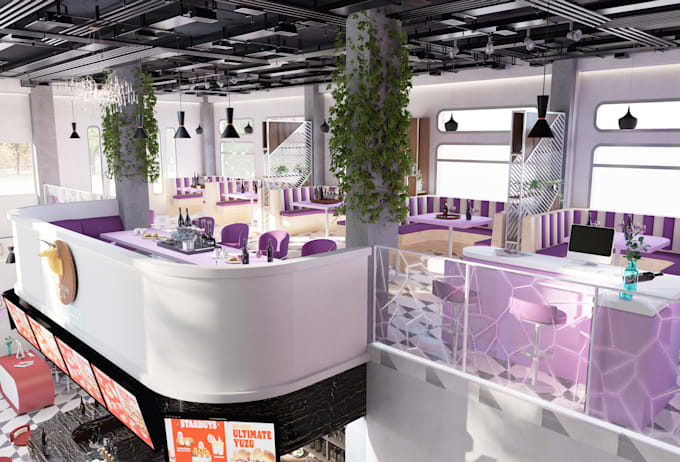 create realistic 3d interior visualization and virtual staging