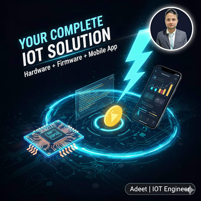 design and develop embedded iot system with apps arduino code and schematics