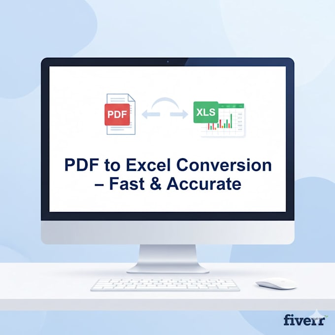 Convert pdf to excel, clean spreadsheets, format accurately by ...