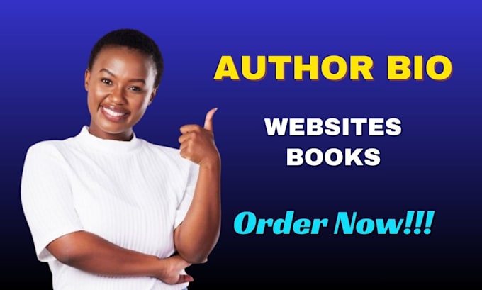write a strong author bio that attracts readers