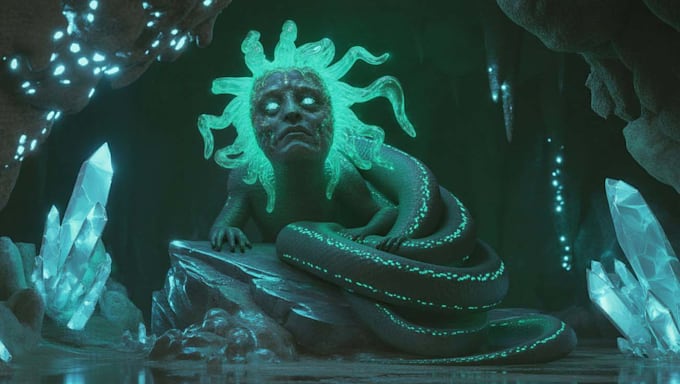 concept art for dragons and monsters, creatures