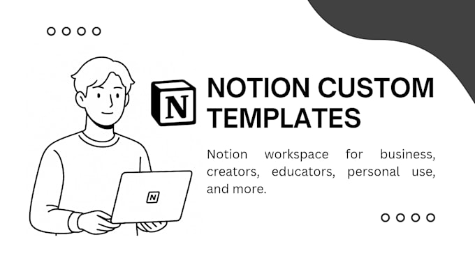 build customized notion template for business and startup