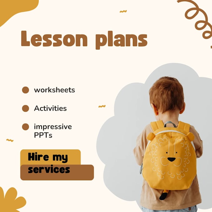 create professional lesson plans and worksheets