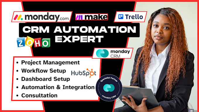 monday crm automation, monday workspace monday project management, monday expert