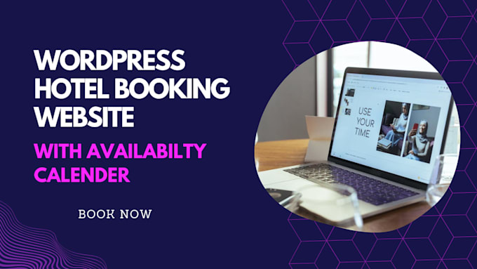 create wordpress hotel booking website with calendar
