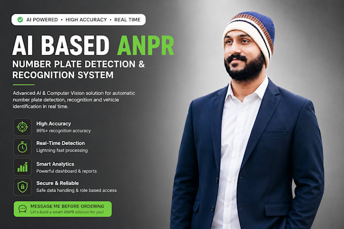 develop ai license plate recognition system using python and opencv