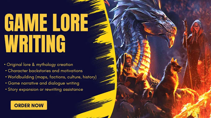 write immersive fantasy lore and detailed worldbuilding