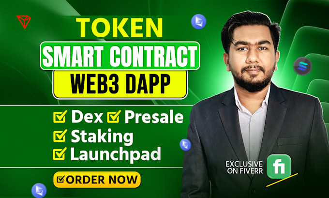 create token, pump fun meme coin, smart contract, presale, staking and web3 dapp