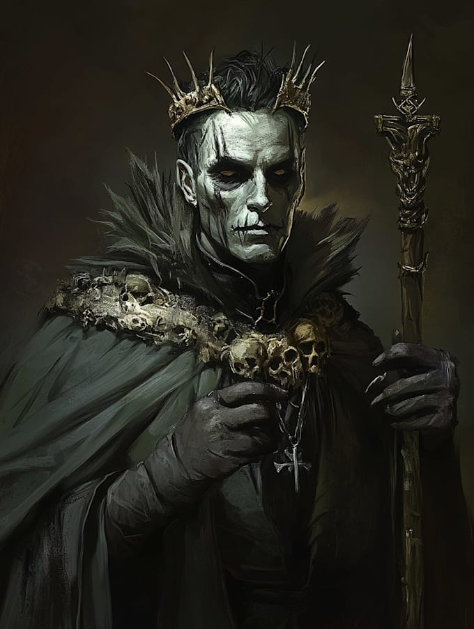 do scary fantasy horror character