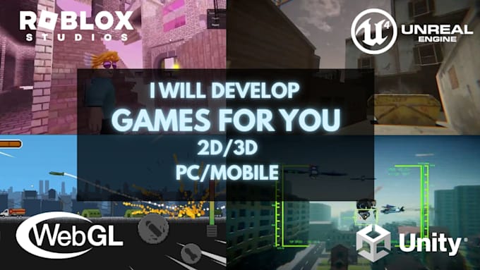 develop any online game for you