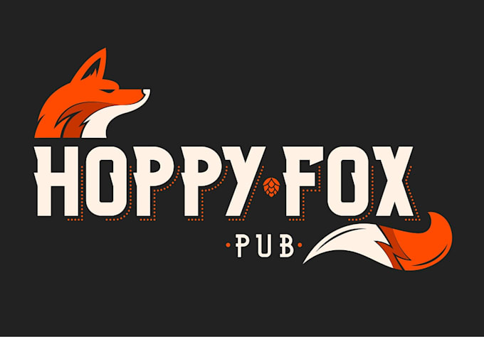 do beautiful and professional pub logo design