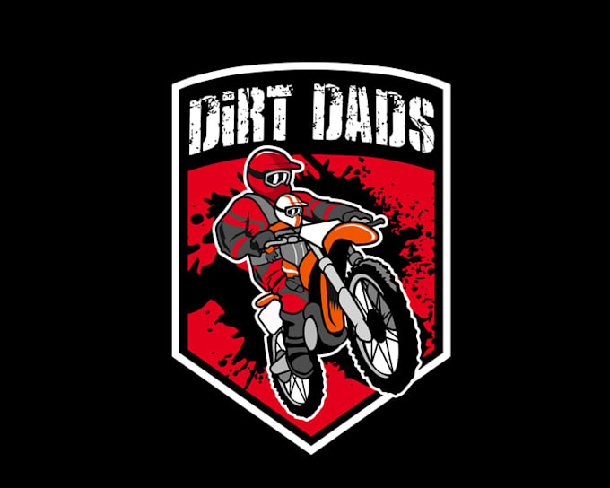 design wonderful gorgeous dirt dads logo