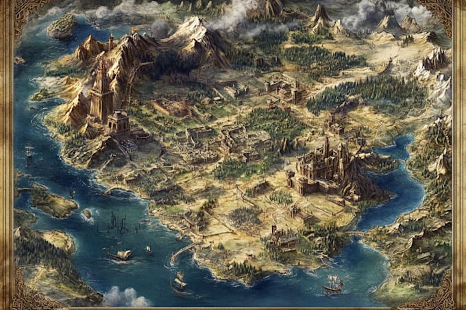 create custom medieval maps for your next fantasy novel