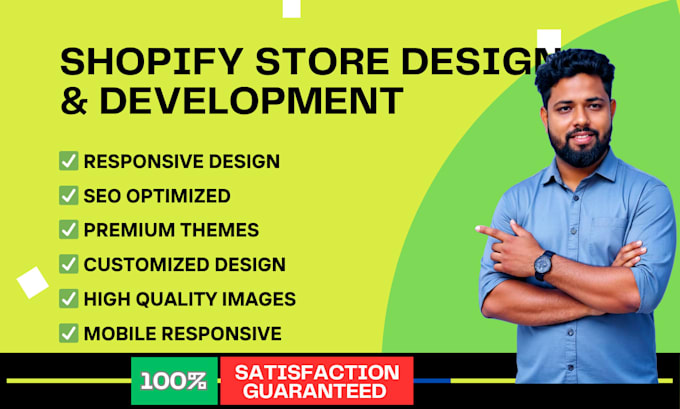design and develop a high converting shopify store for your business